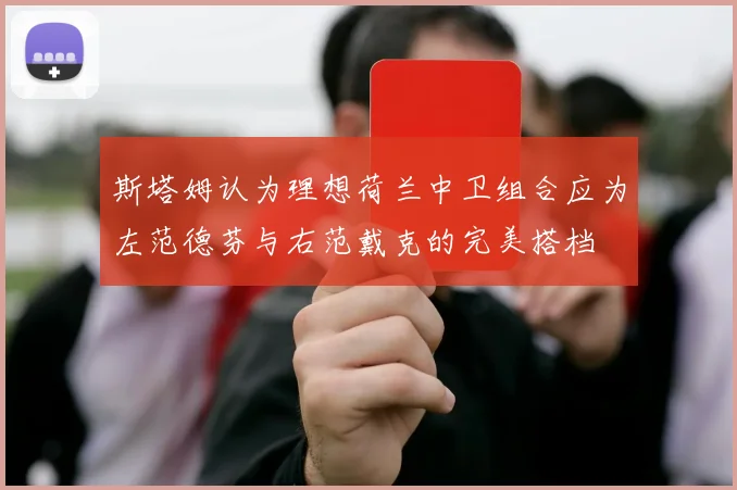 斯塔姆认为理想荷兰中卫组合应为左范德芬与右范戴克的完美搭档
